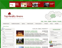 Tablet Screenshot of priestory.reality-brezno.eu