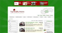 Desktop Screenshot of domy.reality-brezno.eu
